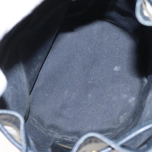 MCM Vicetos Logogram Shoulder Bag PVC Leather White Auth 114486 - Picture 12 of 16